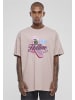 Mister Tee Mister Tee Unisex Hotline Oversize Tee in duskrose