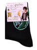 Harry Potter 2er-Set: Socken Harry Potter in Bordeaux-Schwarz