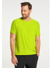 Joy Sportswear Rundhalsshirt VITUS in acid lime melange