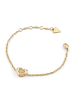 Guess Damen-Armband Herz Pave Goldfarben S