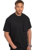 STHUGE Kurzarm T-Shirt in schwarz