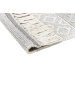 Beliani Kurzflor TONYA in Grau/Weiß - (W) 160 x (L) 230 cm