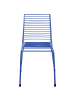 Beliani 2er-Set Esszimmerstuhl CHIEVE in Blau