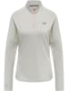 Newline Reißverschluss Sweatshirt Raglanärmel Women 1/2 Damen in OYSTER MUSHROOM MELANGE