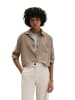 Marc O'Polo Jersey-Bluse loose in Chalky Brown