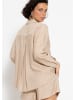 SASSYCLASSY Overisze Viskose Bluse in Beige