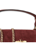 Toscanto Leder Umhängetasche Toscanto Tasche bordeauxrot ca. 19cm