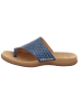Gabor Pantolette in blau