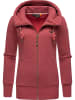 ragwear Sweatjacke Neska Zip in Raspberry23