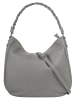 Samantha Look Handtasche echt Leder in grau
