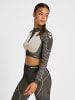Hummel Halbreißverschluss Jacke Hmlmt Mila Multisport Damen in BLACK/CHATEAU GREY