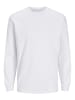 Jack & Jones Langarm-T-Shirt in White