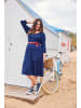 Ulla Popken Midikleid in tintenblau