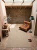 KADIMA DESIGN Läufer Bordüre flachgewebt pflegeleicht Wohnzimmer Flur Esszimmer in Natur