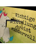 Mr. & Mrs. Panda Adventskalender Einhorn Mitteilung Design mit S... in Weiß