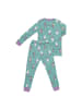 Schlummersack Kinder-Pyjama aus Bio Baumwolle in Mint-Lila