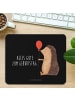Mr. & Mrs. Panda Mousepad Igel Luftballon mit Spruch in Schwarz