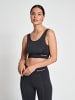 Hummel Hummel Top Hmlmt Yoga Damen Atmungsaktiv Feuchtigkeitsabsorbierenden Nahtlosen in BLACK MELANGE