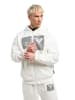 Carlo Colucci Kapuzensweatjacke Enz in Weiß