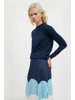 Finn Flare Pullover Basic in dark blue melange