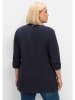 sheego Blazer in tiefblau