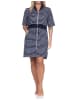 NORMANN Kurzarm Frottee Strandkleid Beachwear in marine