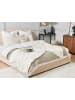 Beliani Kuscheldecke GODAVARI in Beige/Gold - (W) 130 x (H) 1 x (L) 180 cm