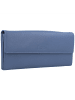 Esquire Viktoria Geldbörse RFID Leder 18,5 cm taubenblau