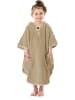 normani normani Badeponcho für Kinder (70 cm x 75 cm) in Beige