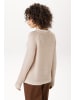 Aniston CASUAL Strickpullover in puderrosa-wollweiß