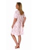 NORMANN Pflegenachthemd kurzarm Rückenteil offen - 73958 in rose