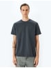 KOTON TSHIRT SS BSC in Anthrazit