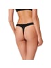 Schiesser String 4er Pack in Schwarz