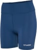 Hummel Hummel Shorts Hmlmt Yoga Damen Atmungsaktiv Feuchtigkeitsabsorbierenden in INSIGNIA BLUE