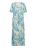 Cream Kleid CRAnnu Regular fit in Off White w. Blue Flowers