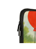 Mr. & Mrs. Panda Laptop Tasche Igel Luftballon Design mit Spruch in Weiß