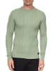 Rusty Neal Super-Slim-Fit Streetwear Fein Strick Pullover in Mint