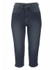 ARIZONA Caprijeans in dark blue