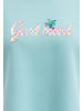 IZIA Women Sweatshirt in Aqua