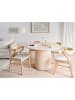 Beliani Esszimmertisch NEWELL in Beige - (W) 120 x (H) 75 x (L) 120 cm