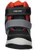 Geox Stiefelette Schwarz/Orange