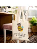 Mr. & Mrs. Panda tote bag Hummel flauschig mit Spruch in Creme
