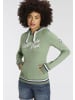 Kangaroos Kapuzensweatshirt in grün