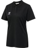 Hummel Polo "Hmlgo 2.0 Polo Woman" in Schwarz