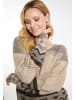 VIRITA Women Pullover in Beige Mehrfarbig