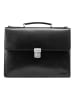 Jost Skagen Aktentasche Leder 40 cm Laptopfach black