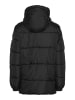 Pieces Wattierte Jacke in Black