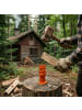 relaxdays Holzspalter in Orange - (B)10 x (H)18 x (T)8 cm