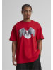 Mister Tee Mister Tee Sick Eagle Heavy Oversize Tee in cityred