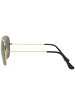 BEZLIT Herren Sonnenbrille in Schwarz Gold